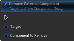 CriWare Unreal Engine: Atom Component Group