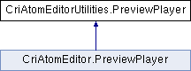 CRIWARE Unity Plugin Manual: CriAtomEditorUtilities.PreviewPlayer Class ...