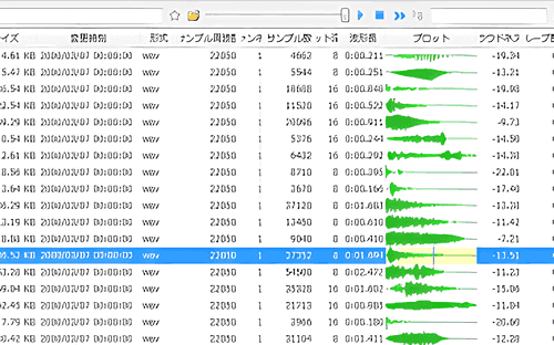 Waveform File Preview